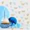 Gender Reveal Confetti - Gold and Blue for Baby Boy Shower Decorations, 250PCS for Gender Reveal and Table Decorations
